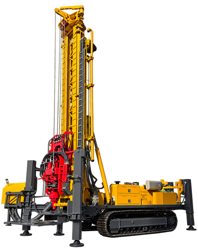 Crawler-Mounted Water Well Drilling Rig