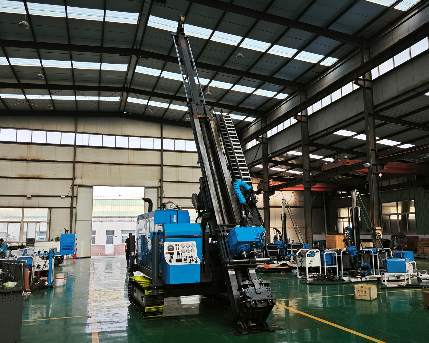 CR600I Integrated Crawler Core Drill Rig Overall Appearance