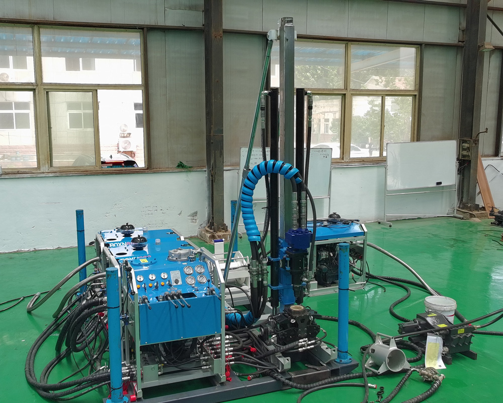 CR1200P Deep Core Drill Rig Overall Layout