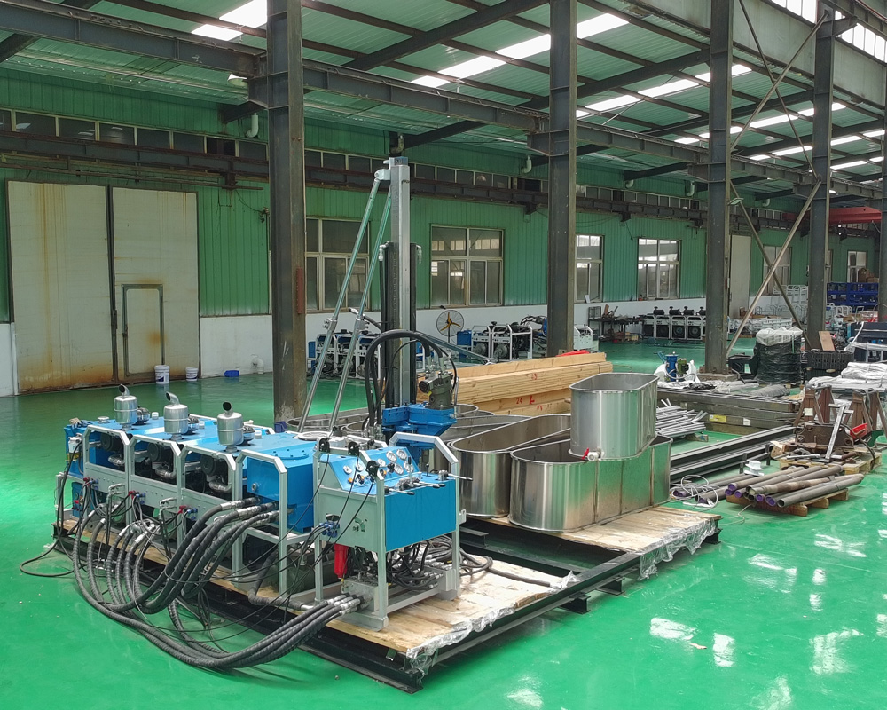 CR1200P Power Head and Hydraulic Control Details