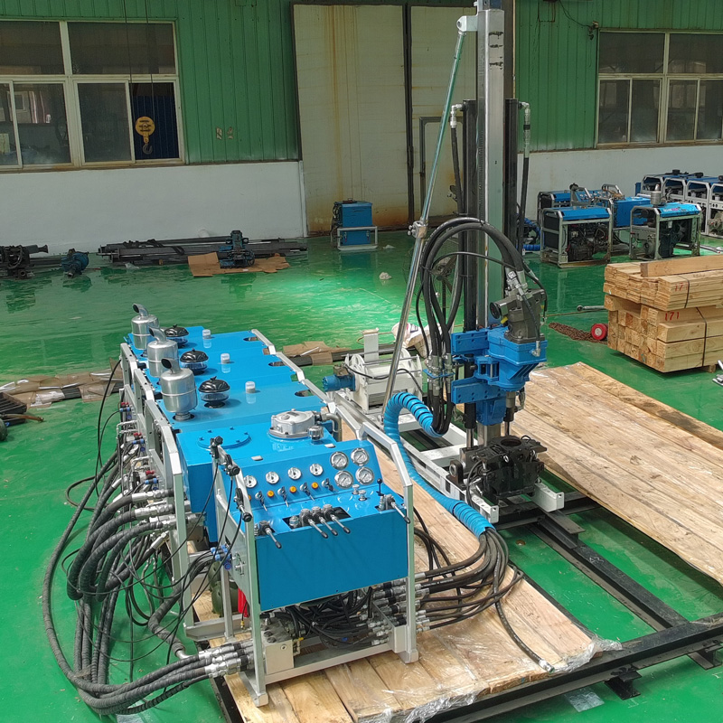 CR600P Hydraulic Power Head and Chuck Details