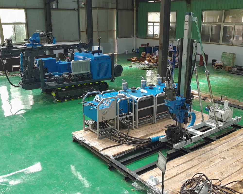 CR800P Drill Rig Field Application
