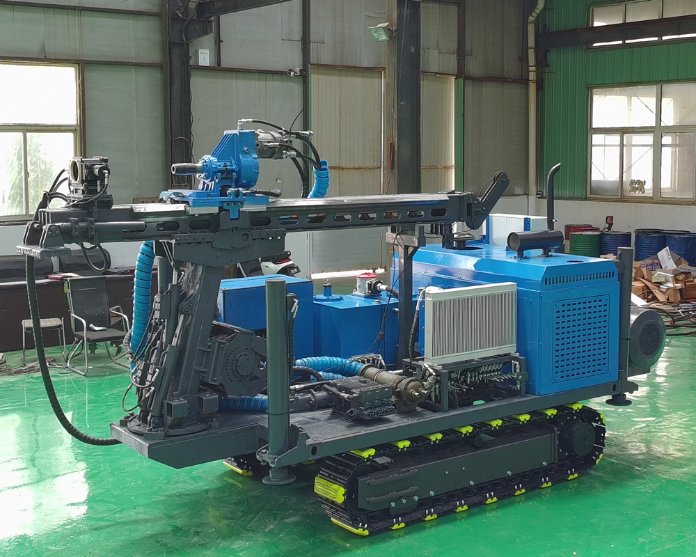 DTH30C slope anchoring drilling operation diagram