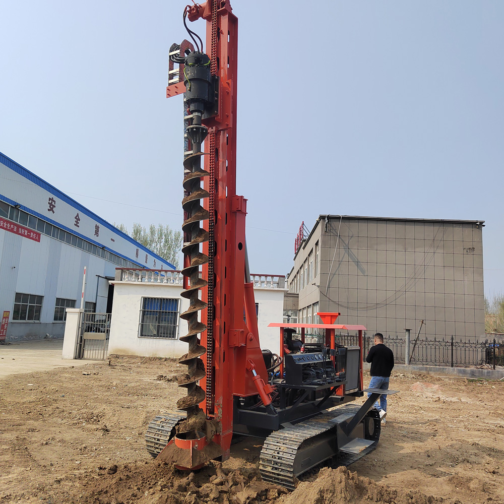 PV390 Photovoltaic Foundation Pre-Drilling Construction Diagram