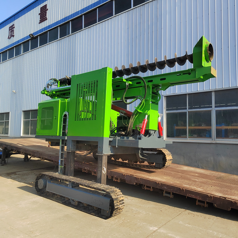 PV390H High-Low Leg Hydraulic Photovoltaic Pile Driver Overall Display