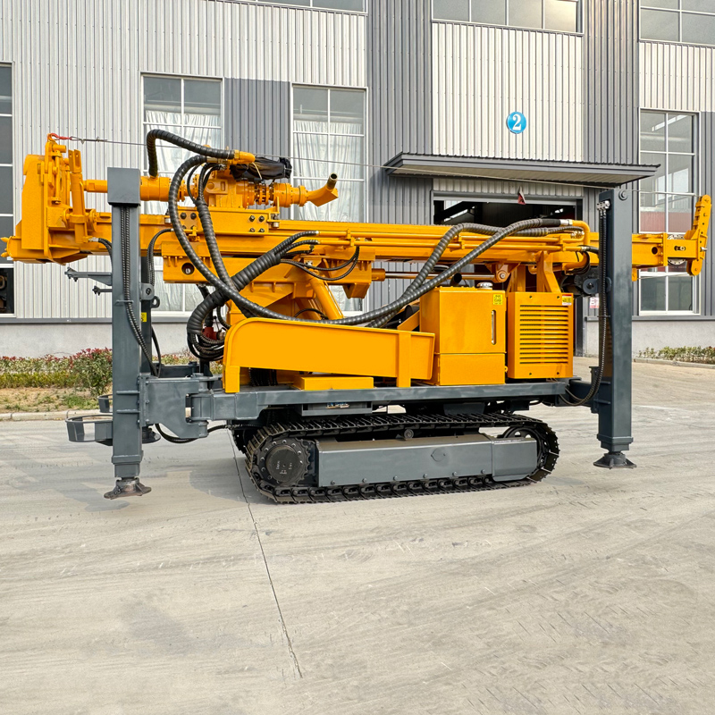 WR400RC Crawler Reverse Circulation Drill Rig Overall Display