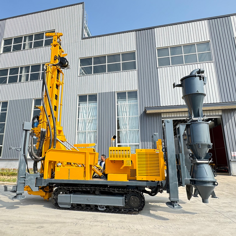 WR600RC-CS3 Crawler Reverse Circulation Drill Rig Overall Display
