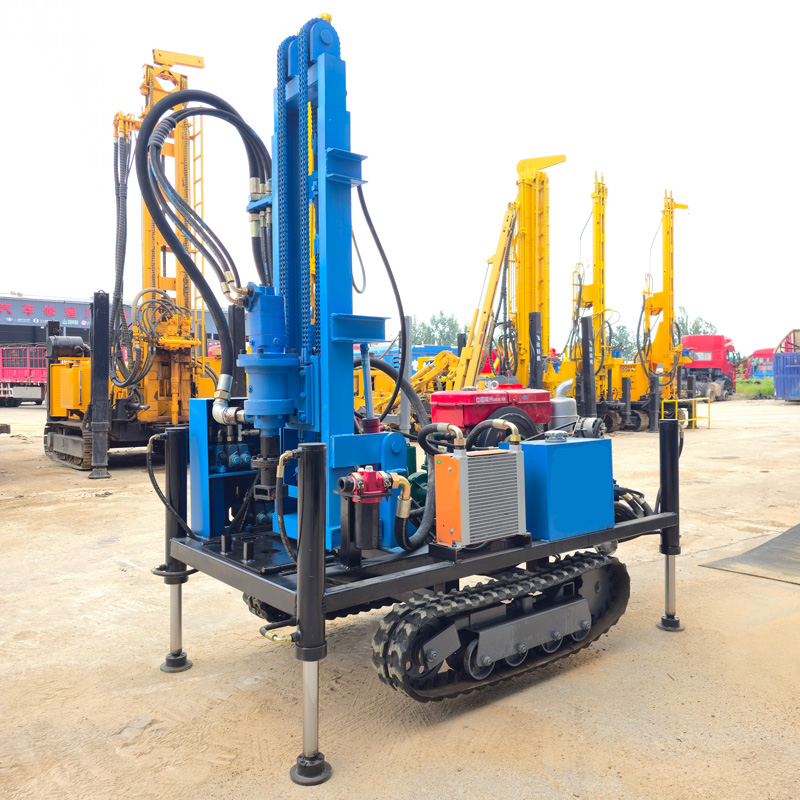 WR180E 180 m Drilling Depth Small Well Drilling Equipment