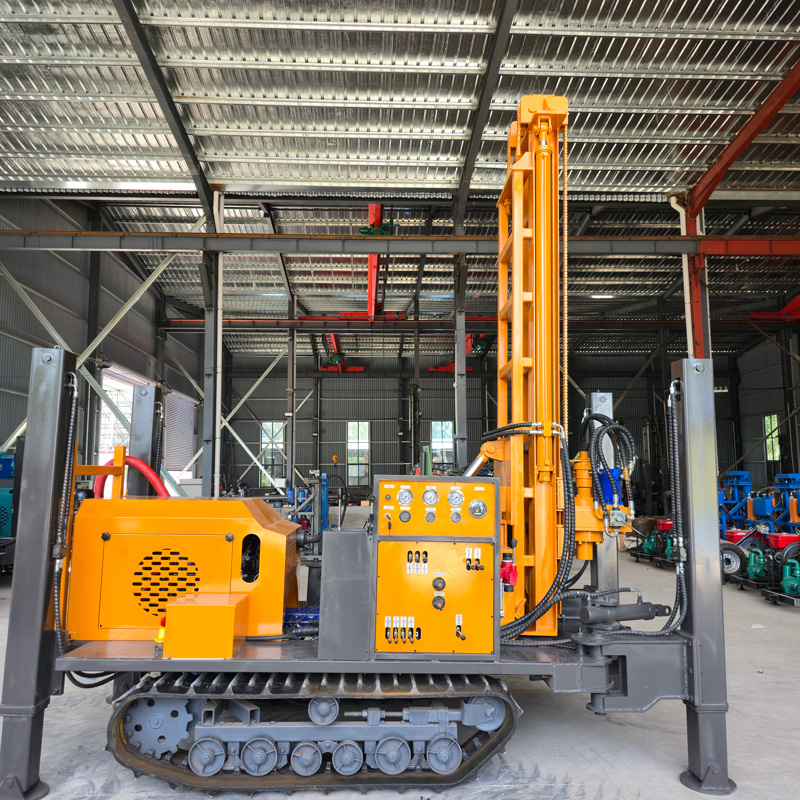 WR260 Crawler Water Well Drilling Rig Overall Display