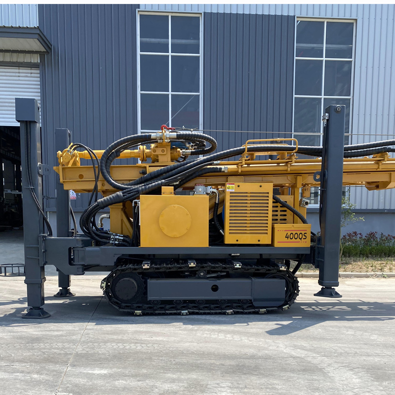 WR400QS Water Well Drilling Rig Crawler Chassis and Outrigger Structure