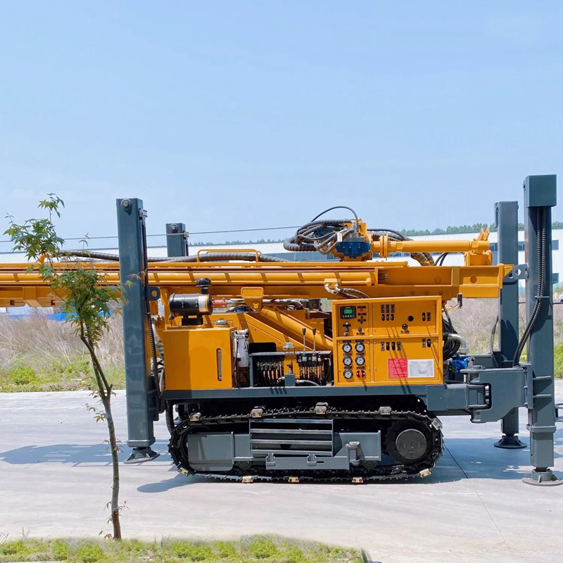 WR400QS Medium-Deep Water Well Drilling Rig Construction Application