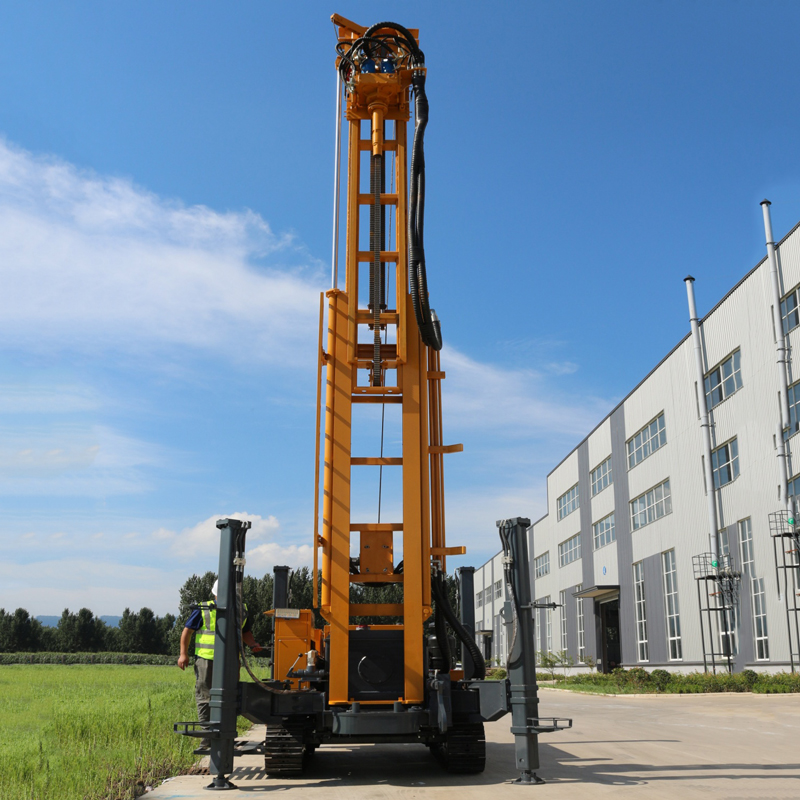 WR450SE Water Well Drilling Rig Construction Application Scenarios
