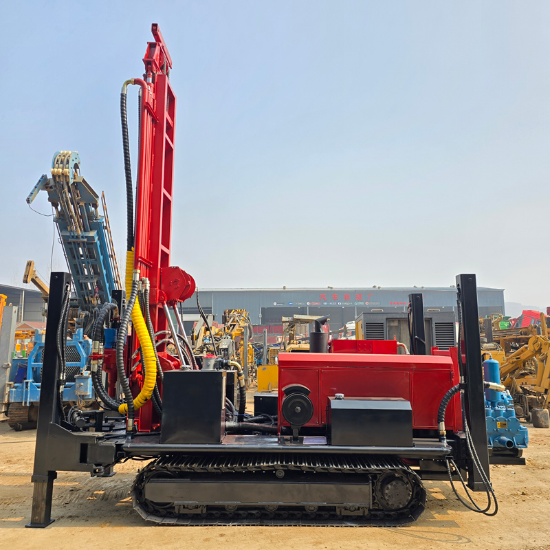 WR500SE 6.6 m Long-Stroke Drill Pipe and Mast Configuration