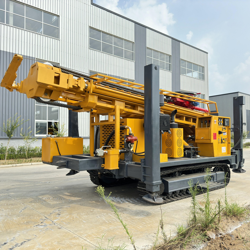 WR750S Telescopic Mast and Drill Pipe Configuration