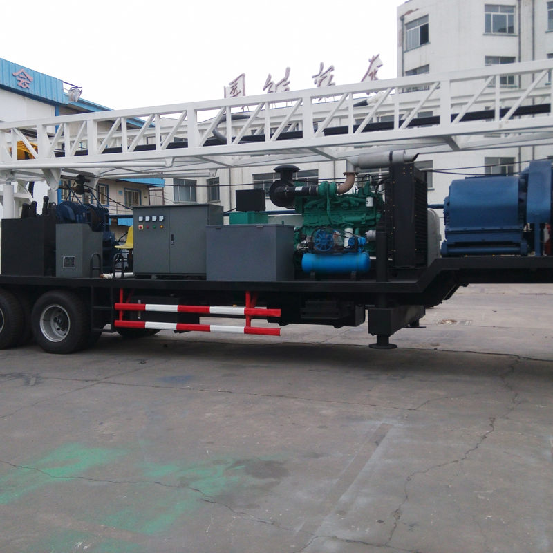 WRTR600 drilling rig rotary table and mast structure