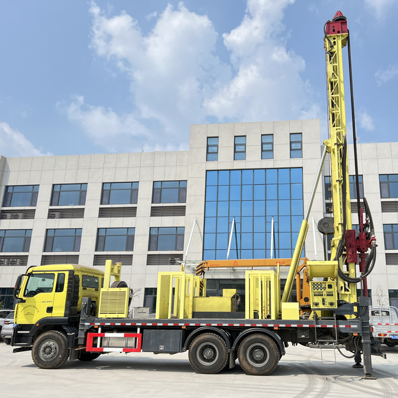 WRT1200 1200 m deep water well drilling rig structure view