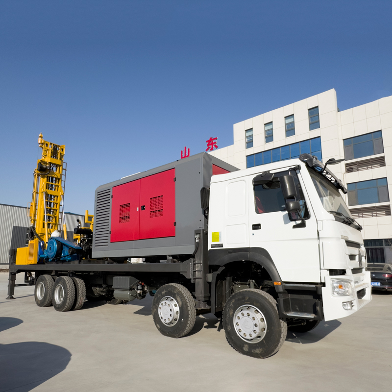 WRT600 Hard Rock DTH and Mud Rotary Drilling Methods